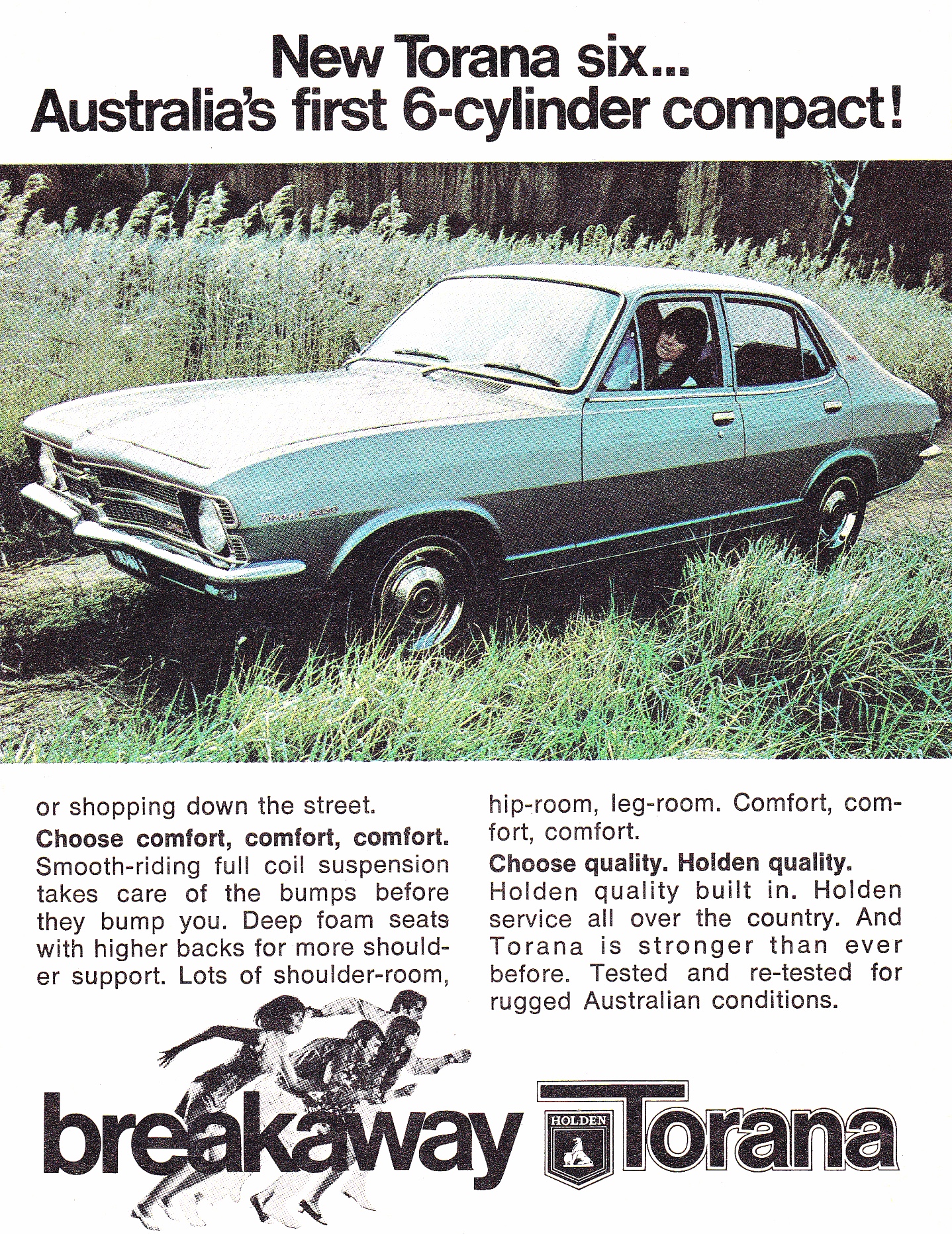 1970 LC Holden Torana 4 Cy;inder 6 Cylinder & GTR Page 3